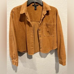 Forever 21 Corduroy Cropped Jacket